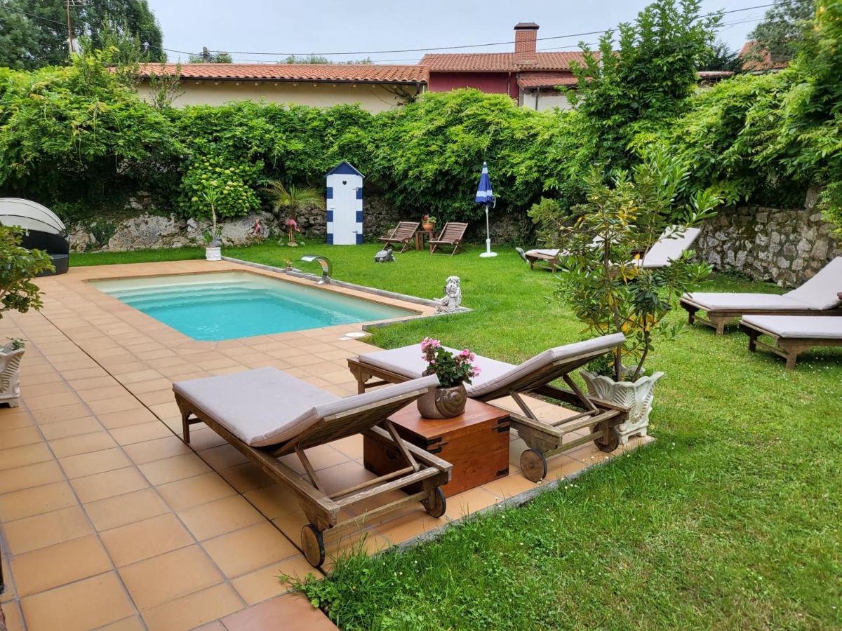 Casa Frente A Los Bufones De Pria Villa Llames de Pria Ngoại thất bức ảnh