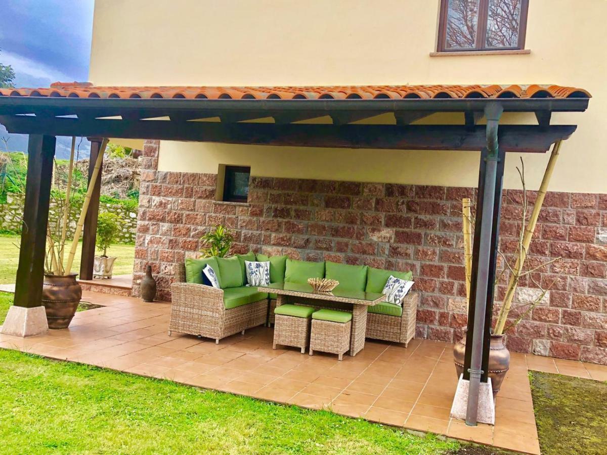 Casa Frente A Los Bufones De Pria Villa Llames de Pria Ngoại thất bức ảnh