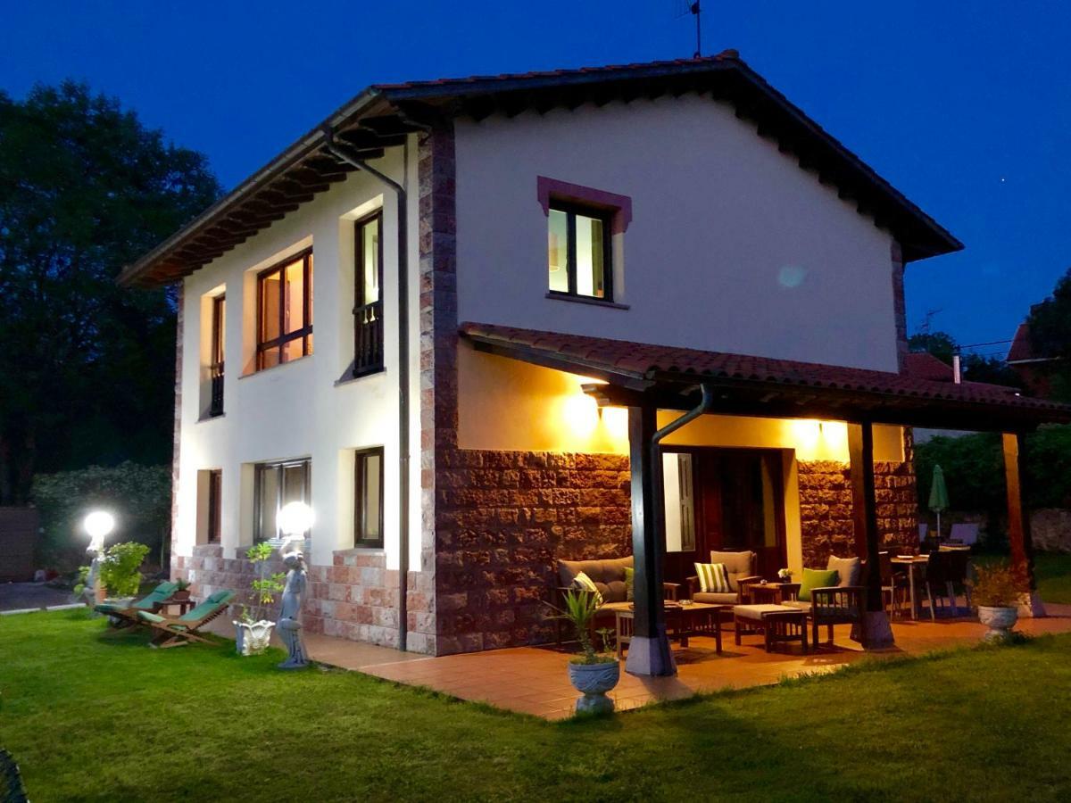 Casa Frente A Los Bufones De Pria Villa Llames de Pria Ngoại thất bức ảnh