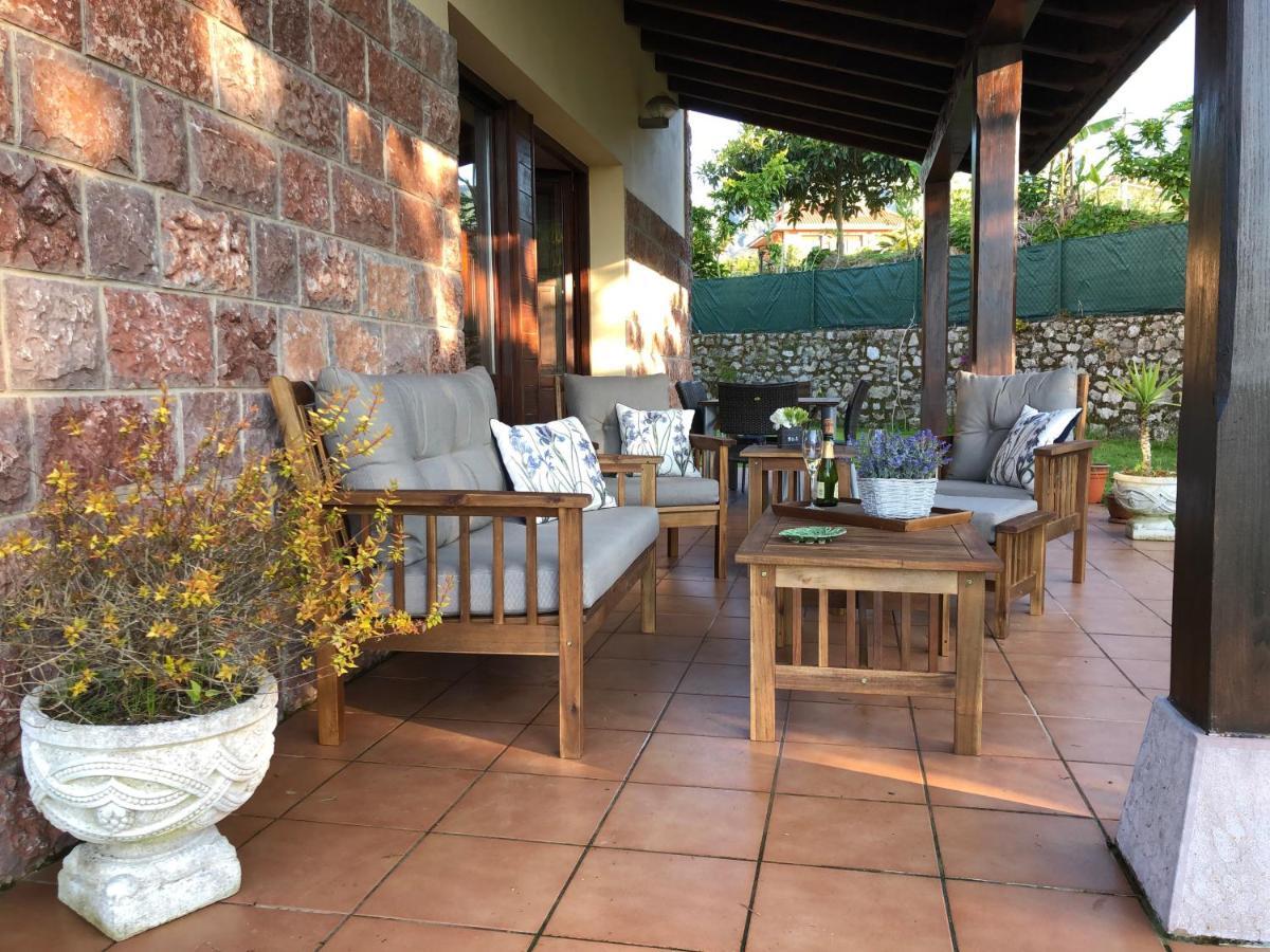 Casa Frente A Los Bufones De Pria Villa Llames de Pria Ngoại thất bức ảnh